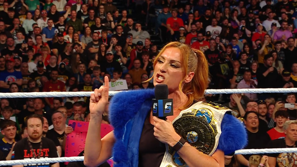Becky Lynch Opens SmackDown in Dublin With CM Punk Jab