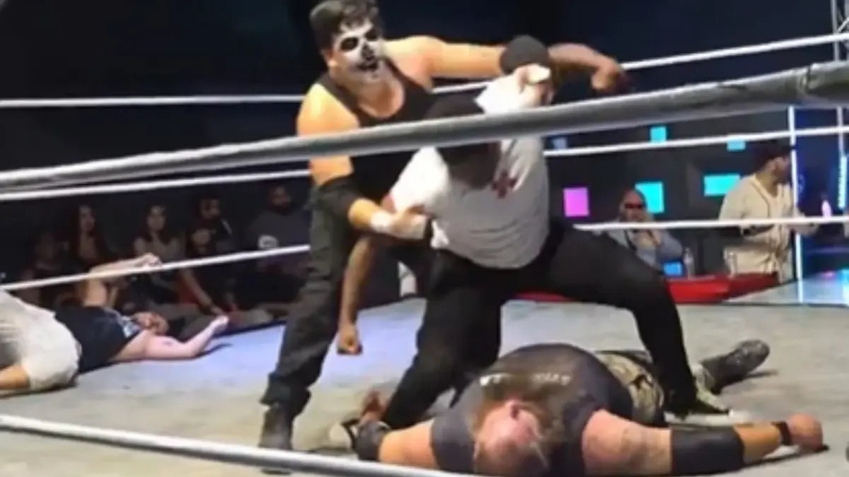 UFC Legend’s Son Brutally Attacks Unconscious Wrestler At Pro Wrestling Event